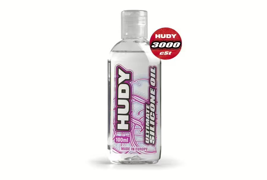 HUDY Ultimate Silicone Oil 3000cSt 100ml for RC Shocks and Differentials