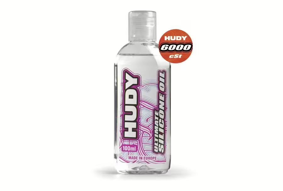 HUDY Ultimate Silicone Oil 6000cSt 100ml Professional RC Differential Oil