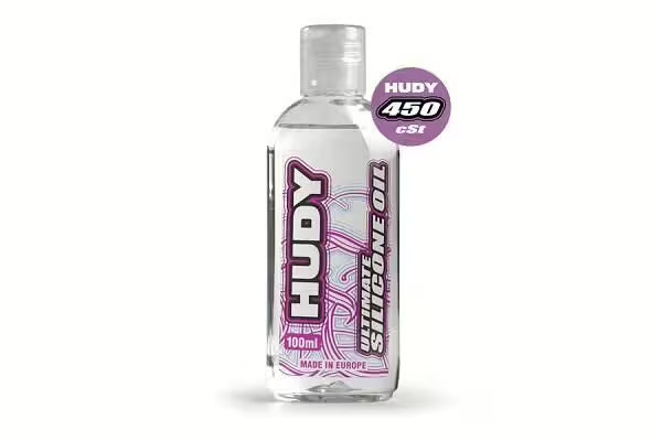 HUDY Ultimate Silicone Oil 450cSt 50ml for RC Shocks and Differentials