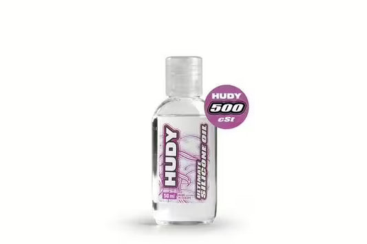 HUDY Ultimate Silicone Oil 500cSt 50ml for RC Shocks and Differentials