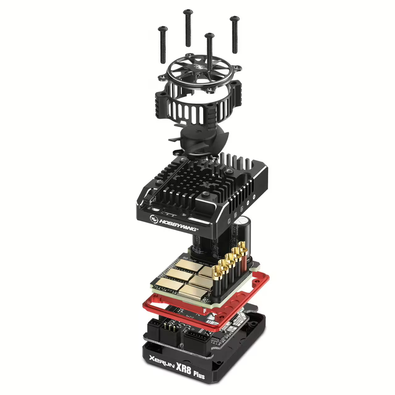Hobbywing Xerun XR8 Plus G2S 200A Brushless ESC 2 6S LiPo Speed Controller
