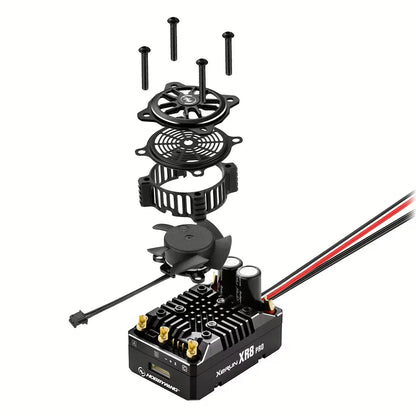 Hobbywing Xerun XR8 Pro G3 200A Brushless ESC 2 4S LiPo Speed Controller