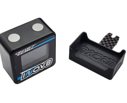 INOV8 3DX Carbon Micro Digital Angle Gauge for RC Racing Setup and Tuning