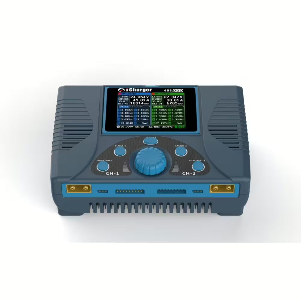Junsi iCharger 458 Duo 2000W Dual Port LiPo Charger JU-458DUO