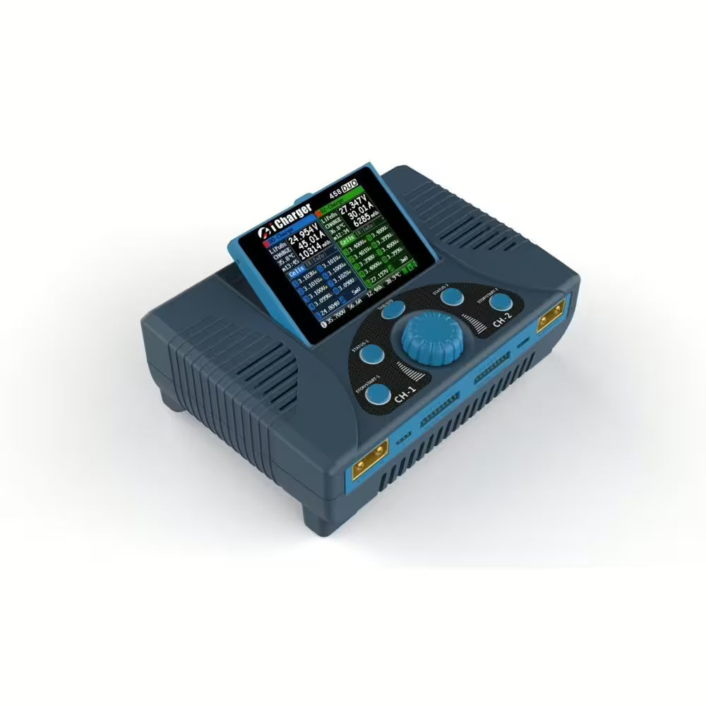 Junsi iCharger 458 Duo 2000W Dual Port LiPo Charger JU-458DUO