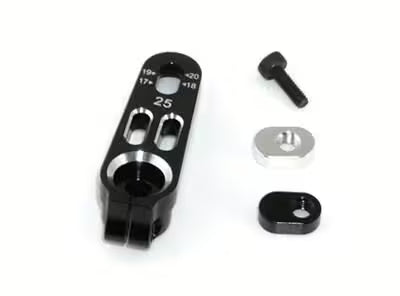 MR33 Aluminum Adjustable Servo Horn for Power HD and Futaba 25T