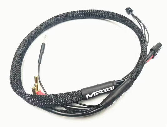 MR33 2S XT60 All-Black Charging Lead 600mm XH Balance