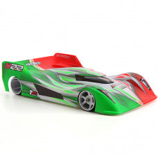 Mon-Tech Racing M22 Pan Car Body 1/12th Scale Clear with Stickers