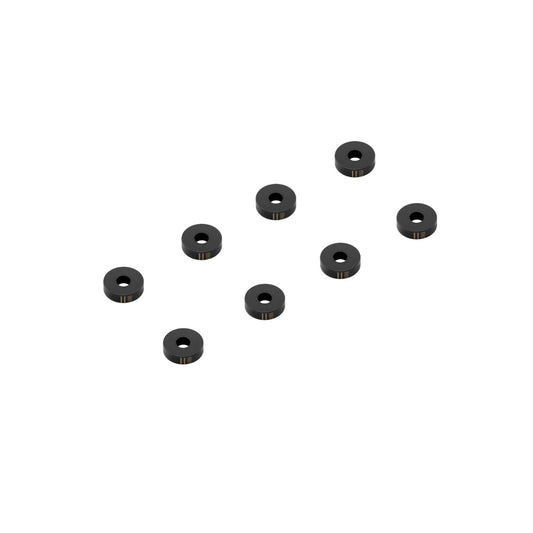 OfficinaRC Black Brass Smart Shim 3x9x2.5 mm Pack of 8 RC Suspension Shims