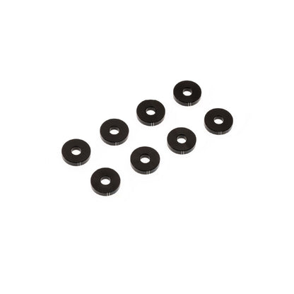 OfficinaRC Black Brass Smart Shim 3x9x3 mm 8pcs RC Suspension Tuning

