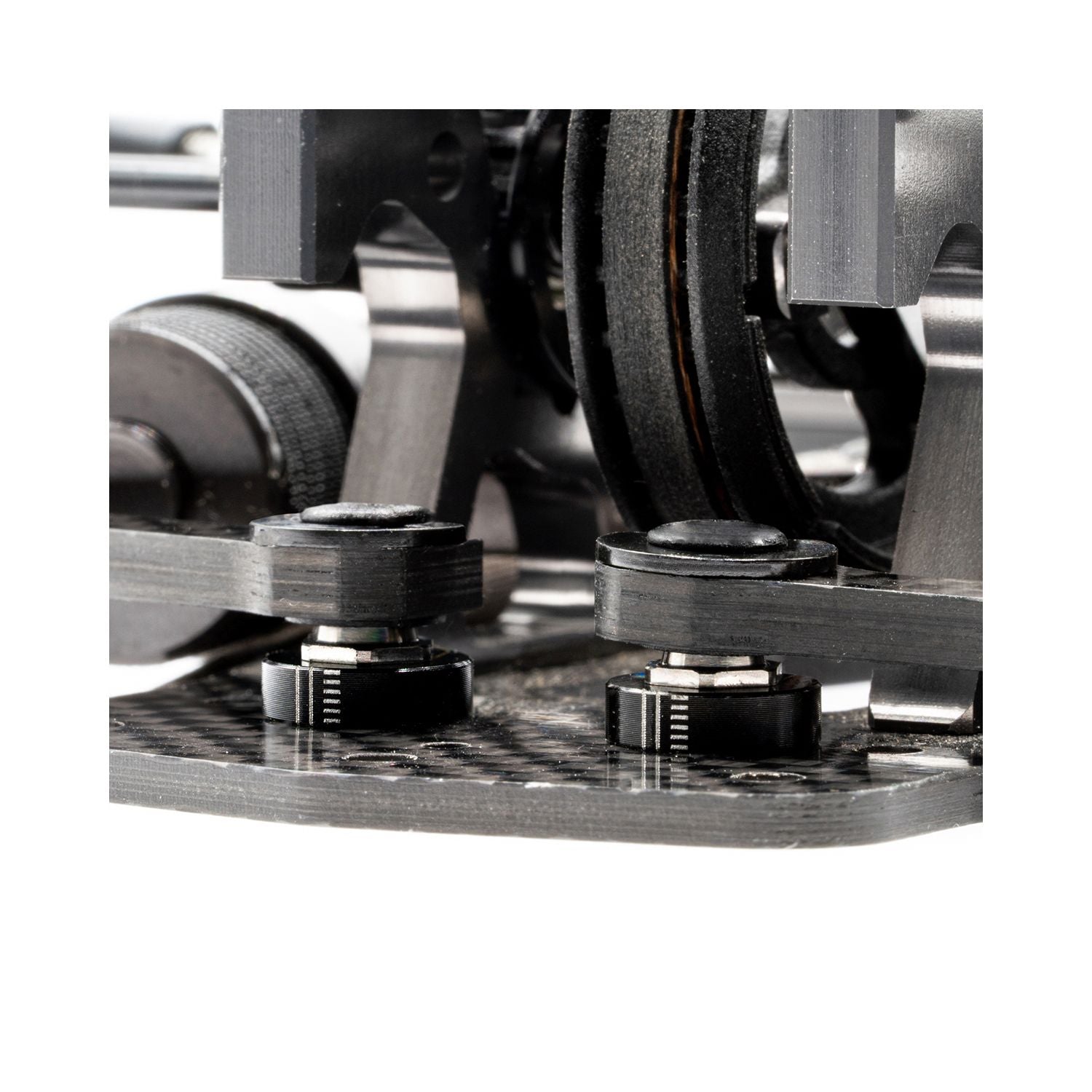 OfficinaRC Black Brass Smart Shim 3x9x3 mm 8pcs RC Suspension Tuning

