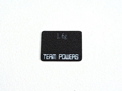 Team Powers Brass Weight Plate Complete Set - (6pcs) TPR-BWP-C2