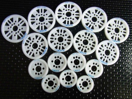Race OPT 64P Spur Gear for 1/10 and 1/12 Scale RC Racing