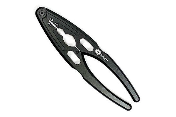 Racers Edge Shock Shaft Plier Black RC Shock Rebuild Tool
