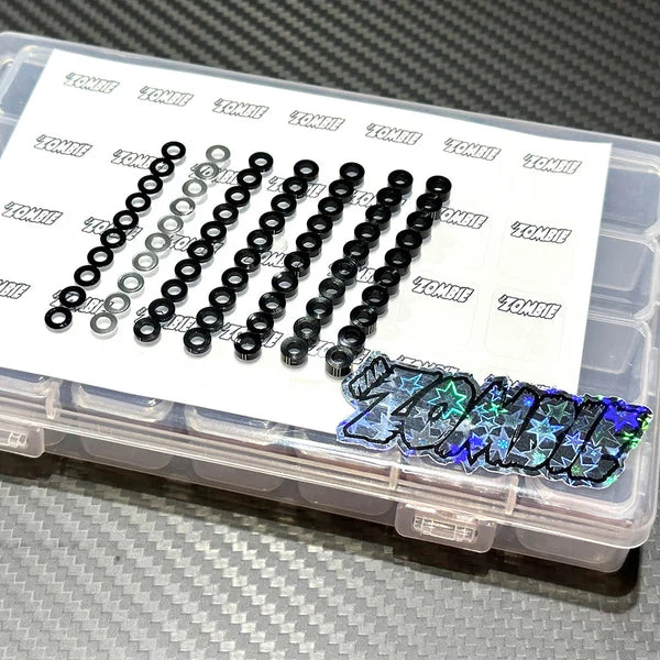 Team Zombie, ruler, laser engraved, measuring tools, hobby tools, workbench, 70pcs set, plastic case
