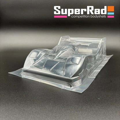 SuperRad SR-06X 1/12 LMP Body Shell SuperLite Pan Car Racing