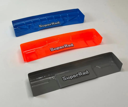 SuperRad SuperWing LX Low Downforce Wing for 1/10 Touring Cars 0.5mm Lightweight
