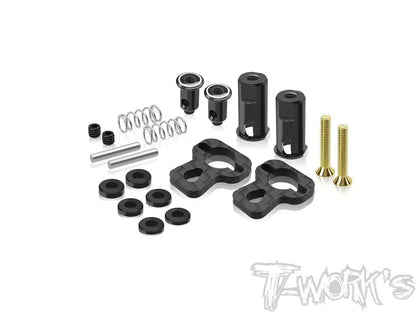 T-Works Easy Snap Universal Battery Holder for 1:10 RC Touring Cars TW-TE-257-A