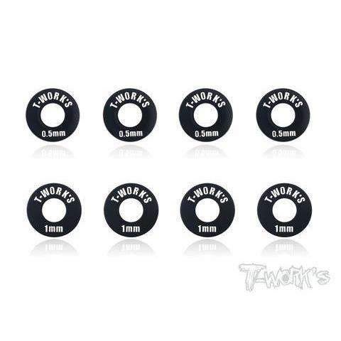 T-Works Wheel Shims for 1/10 and 1/12 Scale RC Racing