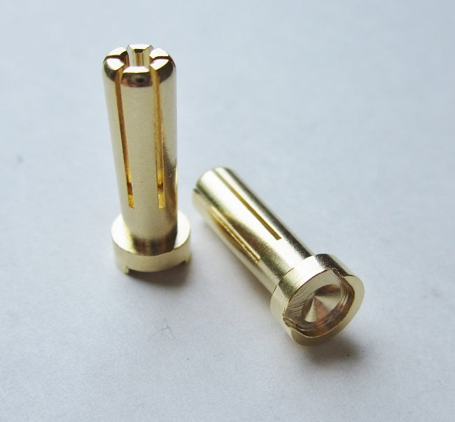 TQ 5mm Low Profile Bullet Connector for RC Racing Power Systems