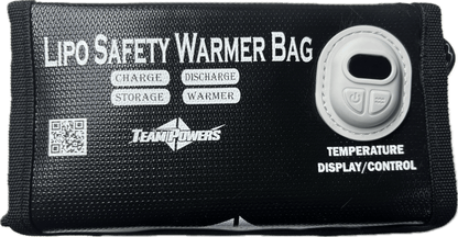 Team Powers LiPo Safety Warmer Bag - RC Battery Protection & Storage