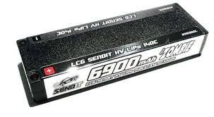 Team Zombie SENDIT 6900mAh 7.6v HV 140c LCG Shorty LiPo Battery H6900L