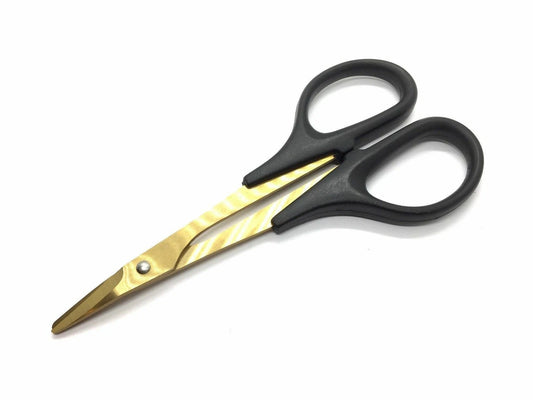 Titanium Curved Tips Scissors for RC and Hobby Precision Cutting

