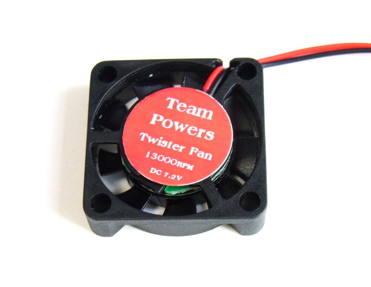 Twister Fan 25x25x10 High Speed Cooling 13000 RPM for RC Racing