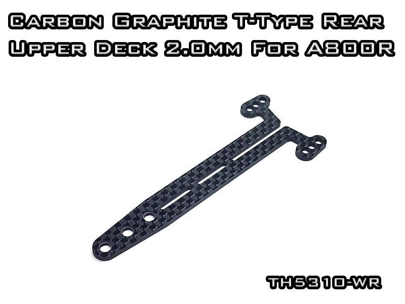 Vigor RC Carbon Graphite Rear Split Upper Deck for A800R and MMX