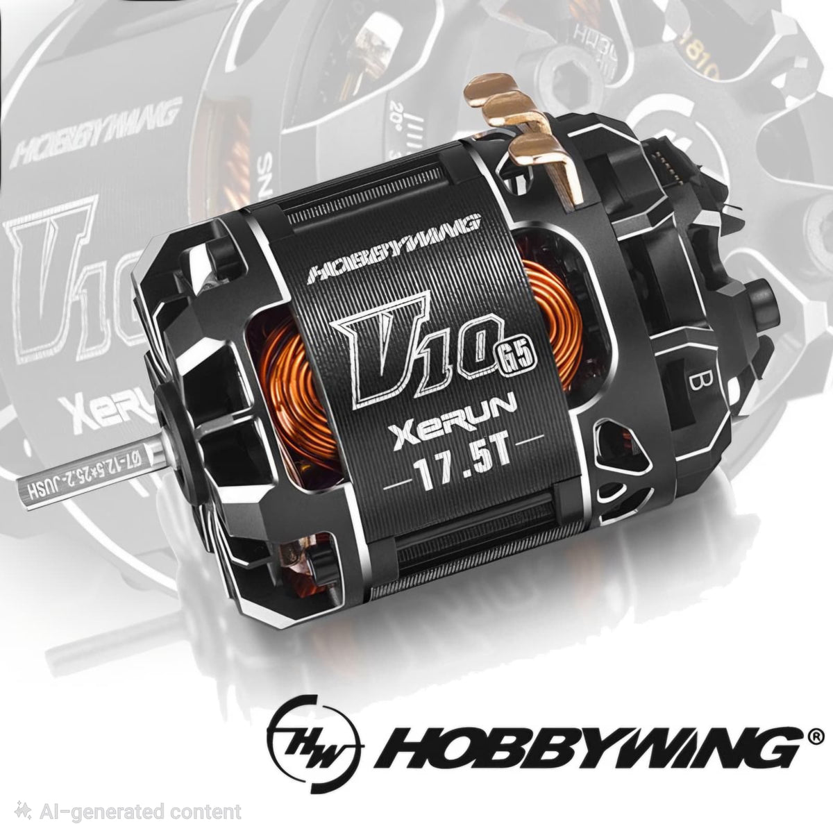 Hobbywing Xerun V10 G5 17.5T Torque Sensored Motor