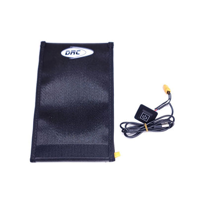 XL Heated LiPo Sleeve for RC Racing Cold Weather Battery Protection