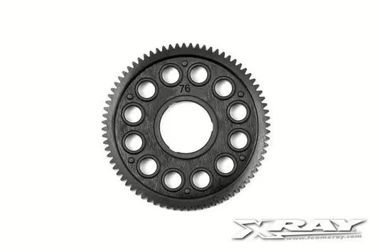 XRAY Composite Main Gear 64DP 75Z for 1/10 Touring Cars