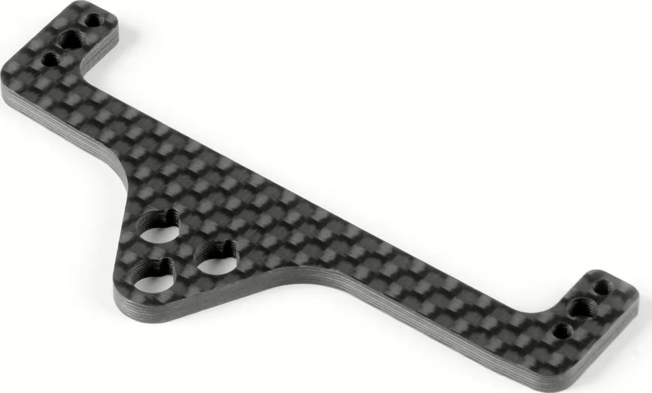 XRAY X12 2025 Aluminum Rear Bulkhead Right Motor Side 1 Piece Chassis XR-373558