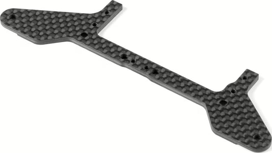 XRAY X12 2025 Carbon Rear Pod Lower Plate 1mm 1 Piece Chassis Upgrade