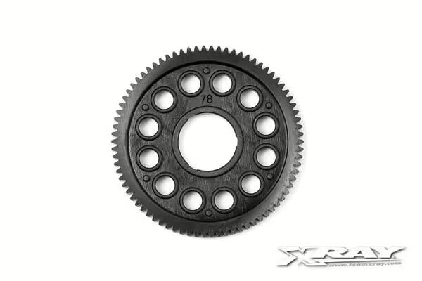 XRAY Composite Spur Gear 64 Pitch 78 Tooth RC Precision Drive Gear
