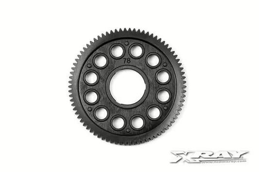 XRAY Composite Spur Gear 64 Pitch 78 Tooth RC Precision Drive Gear