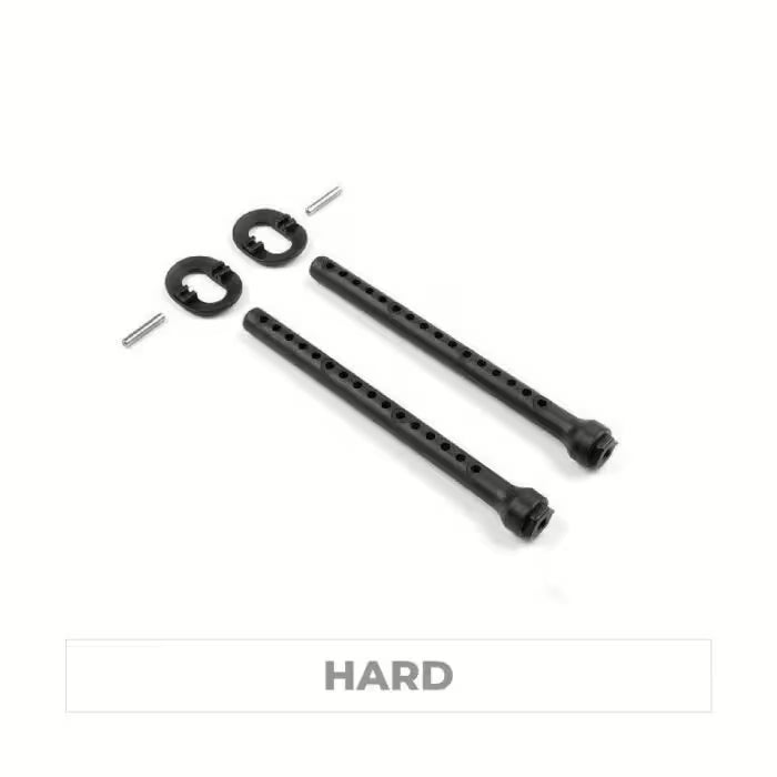 XRAY Front Body Mount Set 6mm Hard 301322-H DigitalRC
