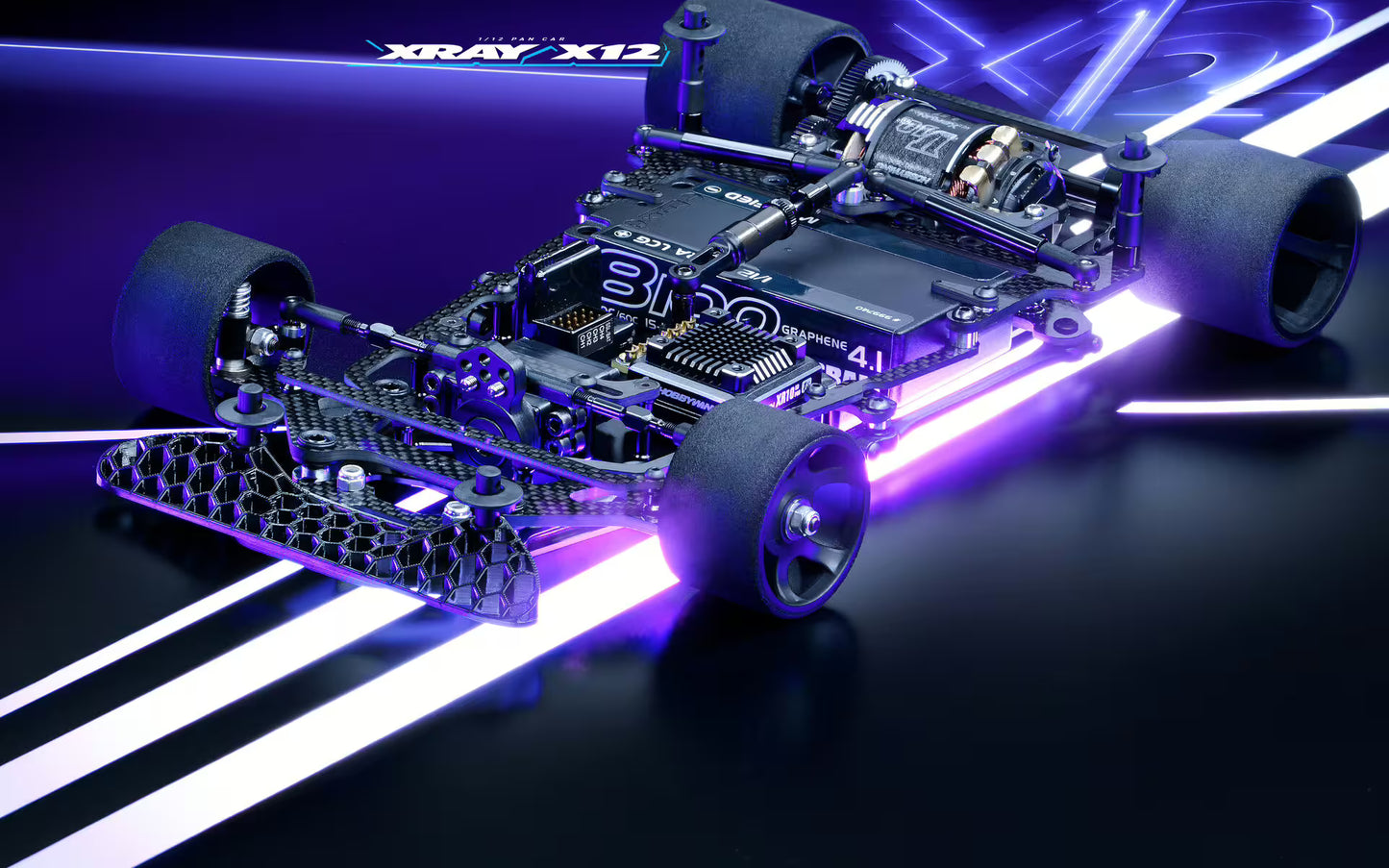 XRAY X12 2026 1:12 Pan Car Kit Premium Carpet Racing Chassis