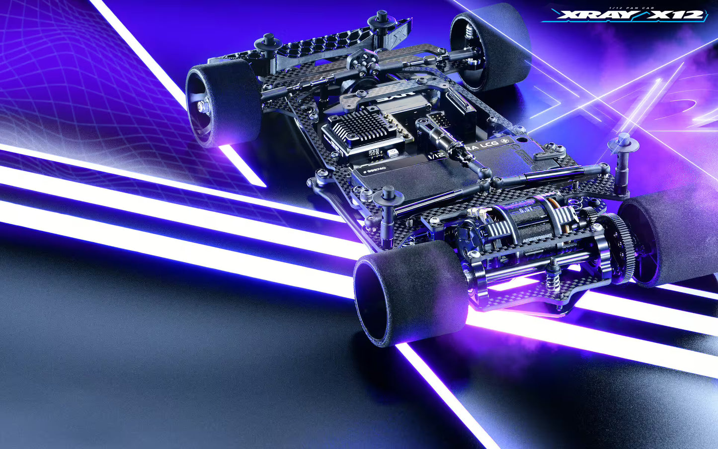 XRAY X12 2026 1:12 Pan Car Kit Premium Carpet Racing Chassis