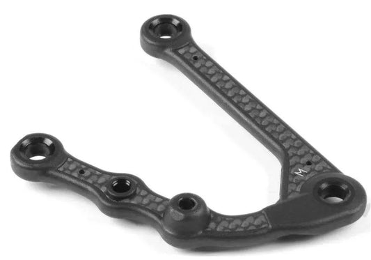 XRAY X4 2025 Front Left Lower Arm Carbon Fiber Inner Shock Position XR 302183 G