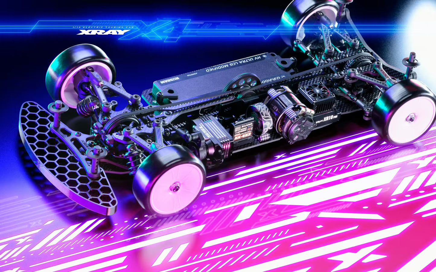 XRAY X4'26 1-10 Touring Car Kit with 1.5mm Aluminum Chassis