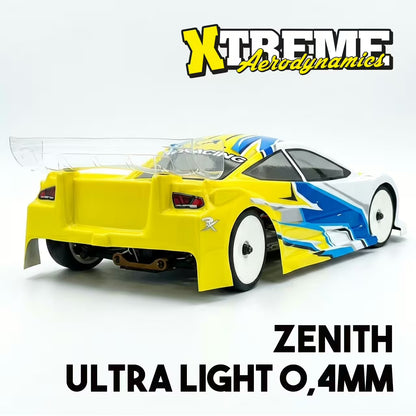 Xtreme ZENITH 190mm Clear Touring Car Body 1/10 Scale 0.4mm
