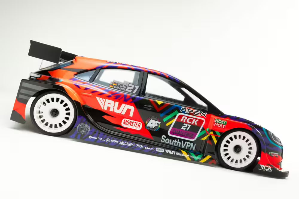 ZooRacing APEX 190mm FWD Touring Car Body Clear Ultralite 0.5mm ZR