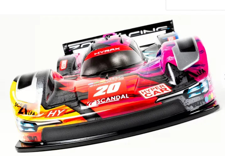ZooRacing Hyrax LMH 1-10 RC Body Shell 0.7mm 