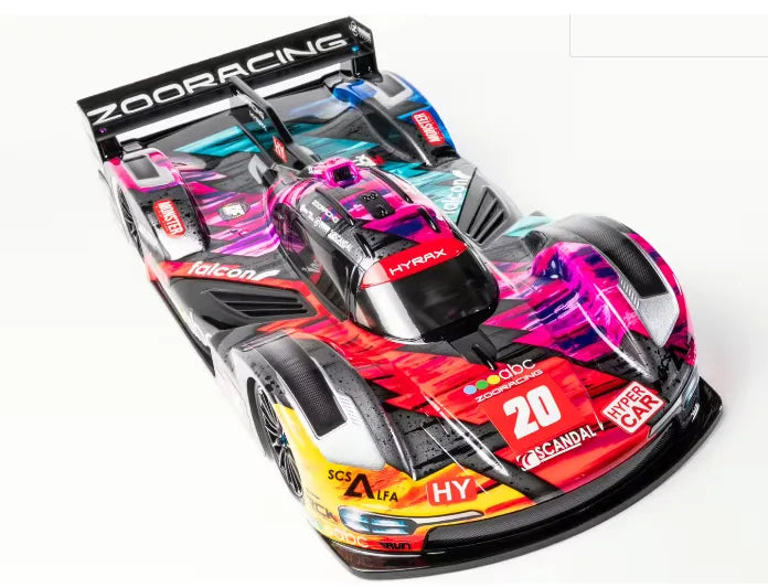 ZooRacing Hyrax LMH 1-10 RC Body Shell 0.7mm 