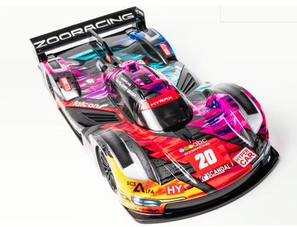 ZooRacing Hyrax LMH 1-10 RC Body Shell 0.7mm 