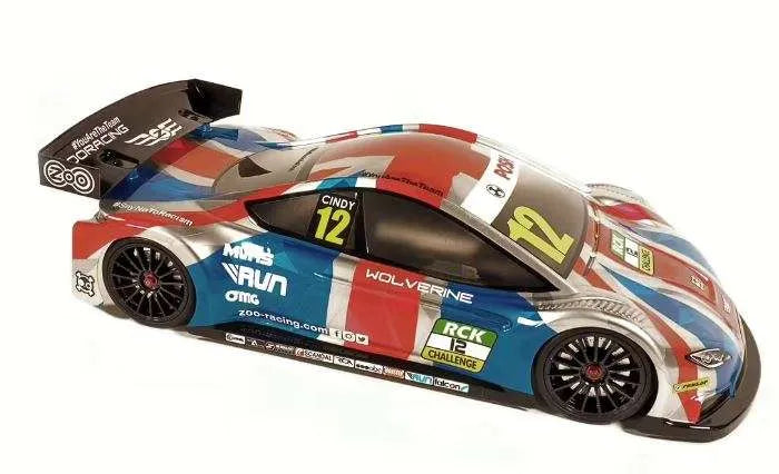 ZooRacing Wolverine MAX 190mm Touring Body 0.4mm AIRLITE ZR-0015-04Shell
