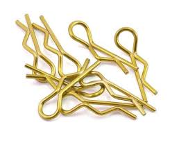 Team Zombie Gold Body Clips A-TZ-100001 Premium RC Racing Parts