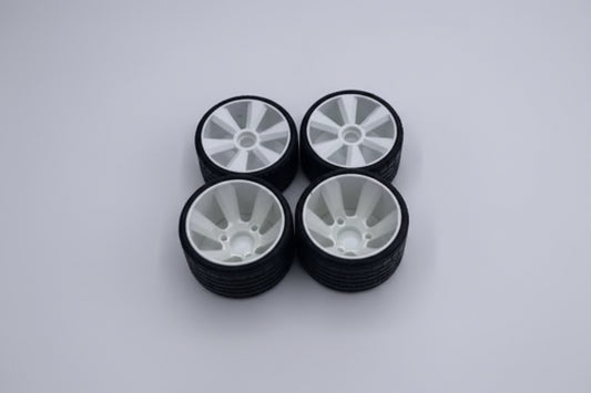 Gravity RC 12th Scale Rubber Tires GRC142W High Grip Racing Tires