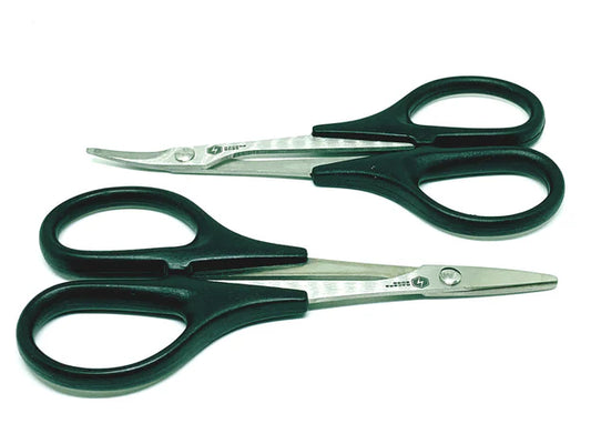 High Speed Steel Curved and Straight Scissors for RC Hobby Work